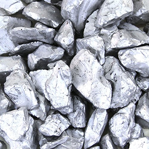 Koyal Wholesale Centerpiece Vase Filler Decorative Crushed Glass, 4.5-Pound, Silver