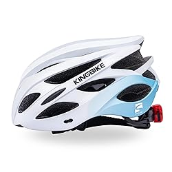 KINGBIKE Bike Helmet with USB Rechargeable Rear