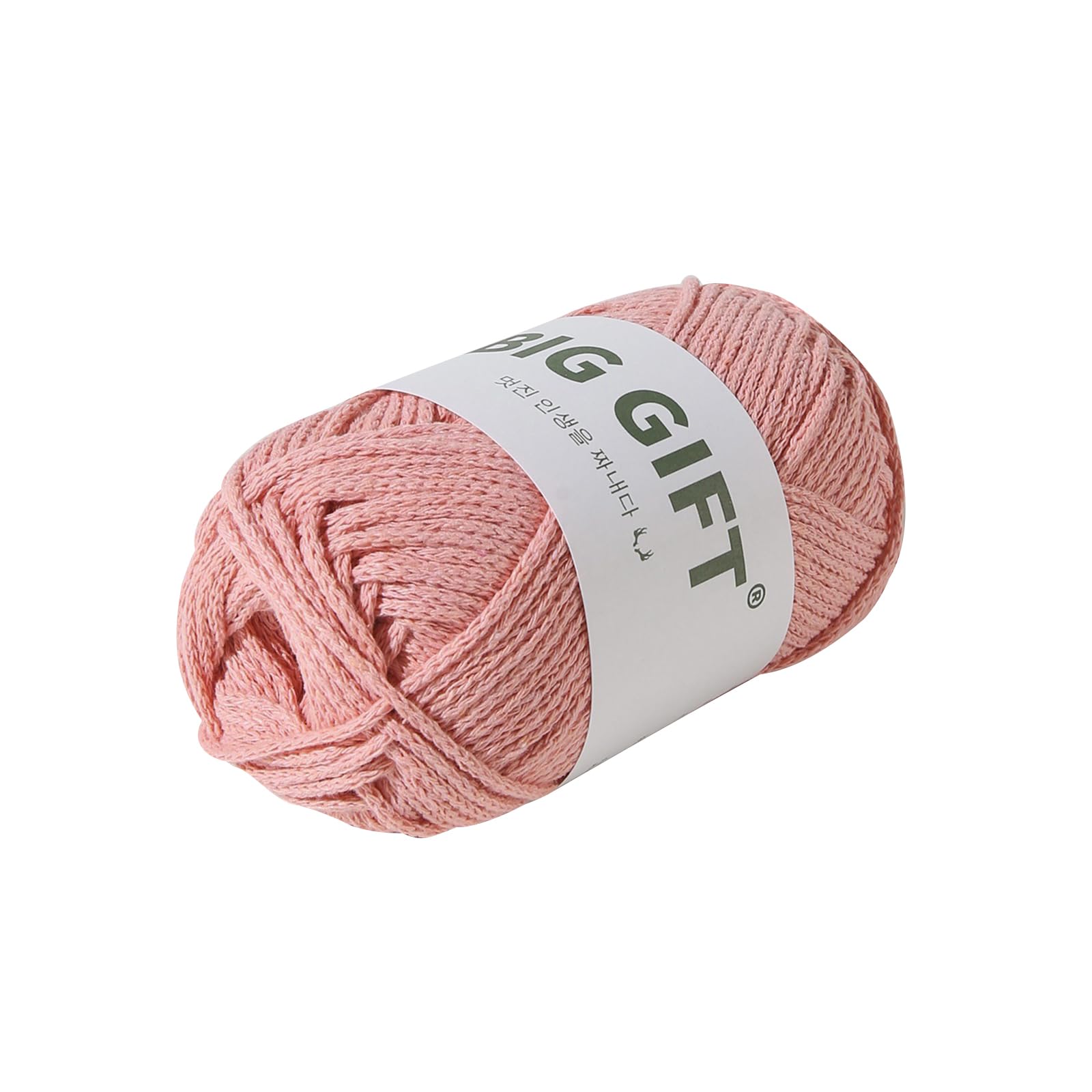 Yarn Classic Knitting Cotton Yarn for Knitting and Crochet 100g (Pink), Ideal for Beginners, Kids Crafts, Small Projects