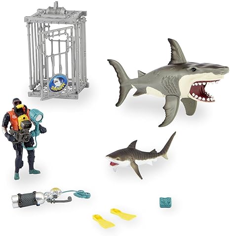 animal planet extreme shark adventure playset