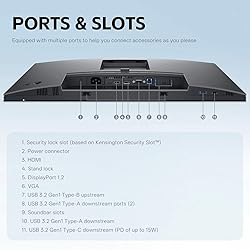Dell P2425HE Monitor - 24 Inch, Full HD 1080p