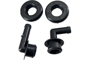 WEITARI 53013360AA Vent Valve Elbow & Grommet Valve Cover Breather Set Compatible with Grand Cherokee Replace 53030497 2946079 47079 42344 2P1042