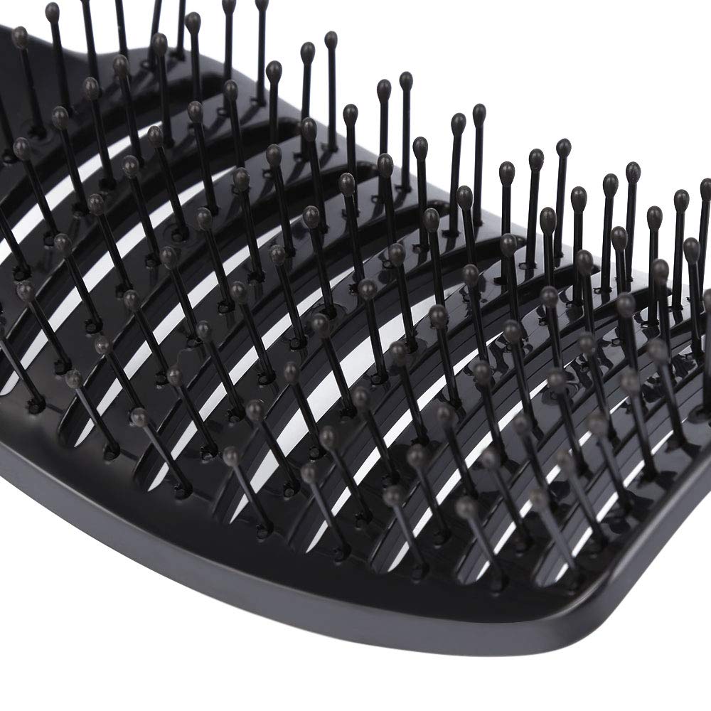 2 Pc Curved Vented Hair Brushes for Women, Eyxformula Anti Frizz Hair Detangling Brush for Long Thick Curly Hair, Large Paddle Blow Fast Drying Hair Detangler Wet Hair Brush Massage Brush Styling Tool : Beauty