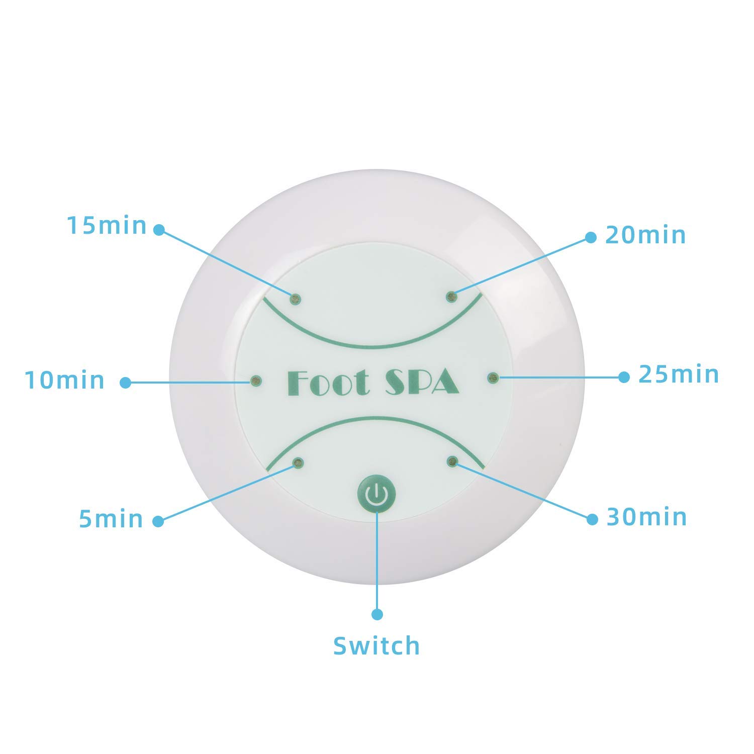 Portable Ionic Detox Foot Machine, Personal Cleanse Ionic Detox Foot Bath Spa Machine Ion Detox Machine for Home Travel: Beauty