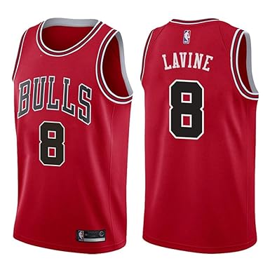 YUUMI Playera de Baloncesto para Hombre NBA #8Chicago Bulls Retro ...