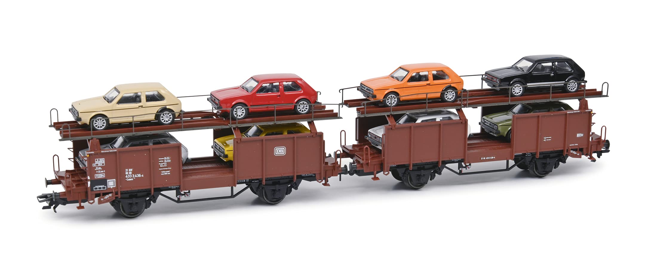 Schuco Volkswagen 452660300 Volkswagen Loading Pack VW Golf 1 in Eight, Model Car, Scale 1:87