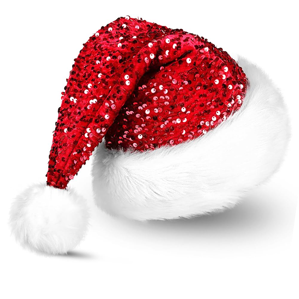 View 1 of (please see all images) Gamusi Rose Gold Santa Hat