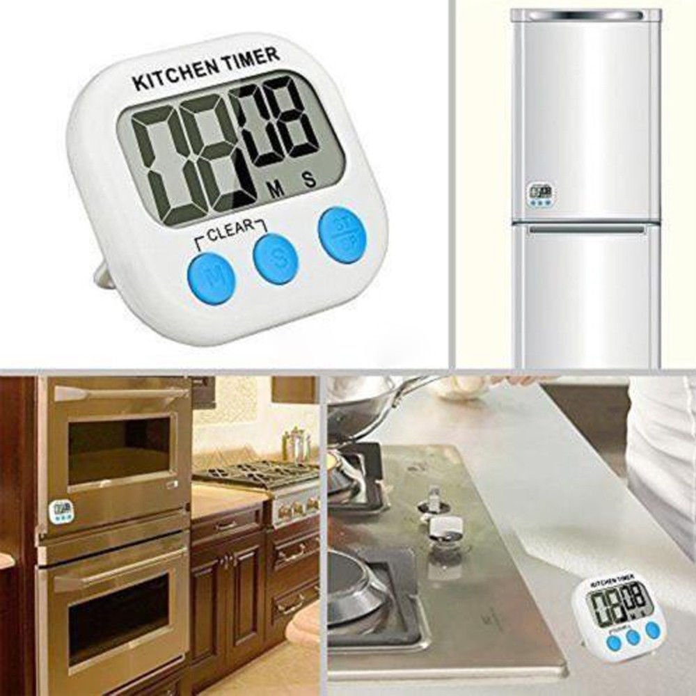 Kitchen Timer, Electronic Timer Alarm Clock by Sunshine D Wall Clock