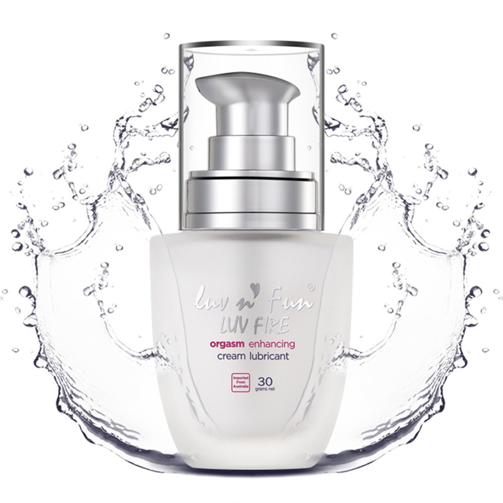 Lubricant water based LuvnFun Personal Organic Sensitive Hypoallergenic Lasting Lube for woman, 1.06 Ounce Bottle