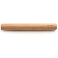 GOBAM Wood Rolling Pin, Small - Dough Roller for Pasta, Cookies, Pie, Pizza, Chapati, Fondant, Rolling Pins for Baking, Bread