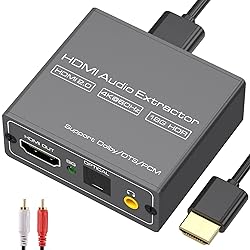 VPFET 4K60Hz HDMI Audio Extractor Splitter