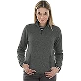 Charles River Apparel womens Heathered Fleece Pullover