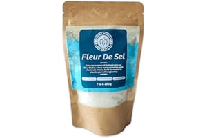 Fleur De Sel 7oz Gourmet Salt Hand Harvest Dona Maria Gourmet Natural Sea Salt