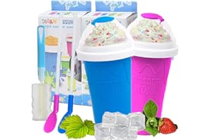 300ml Slush Cups Slushy Maker Cup Slushie Smoothie Machine for Home Kids Portable Milk Drinks and Juices Quick Frozen Smoothi