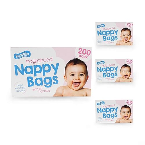400 Disposable Fragrance Nappy Bags 2 Packs of 200 Amazon.co.uk Baby