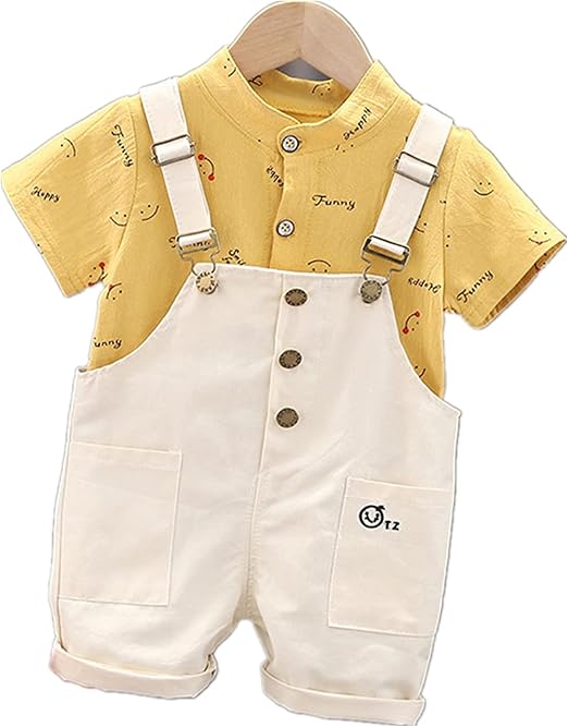 Baby Boys Overalls Shorts Outift Boy Shortall Clothing