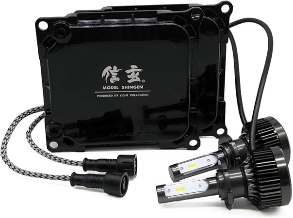 Amazon 信玄 純正hid Led化キット Aタイプ 3500k ハロゲン色 1年保証 加工不要 車 バイク 車 バイク