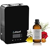 JCLOUD Upgrade Scent Air Machine for Home, HVAC Scent Diffuser Cover Up to 2000 Sq. Ft, Black with Royal Serenity Essential Oil - Inspired by Luxury Hotel Scent 100ML
