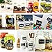 lecoo Chalkboard Labels 146 Pack Reusable Stickers with 1 Erasable Chalk Markers for Mason Jars,Spice, Glass, Cups, Bottles, Containers, Canisters, Waterproof Blackboard Vinyl Set