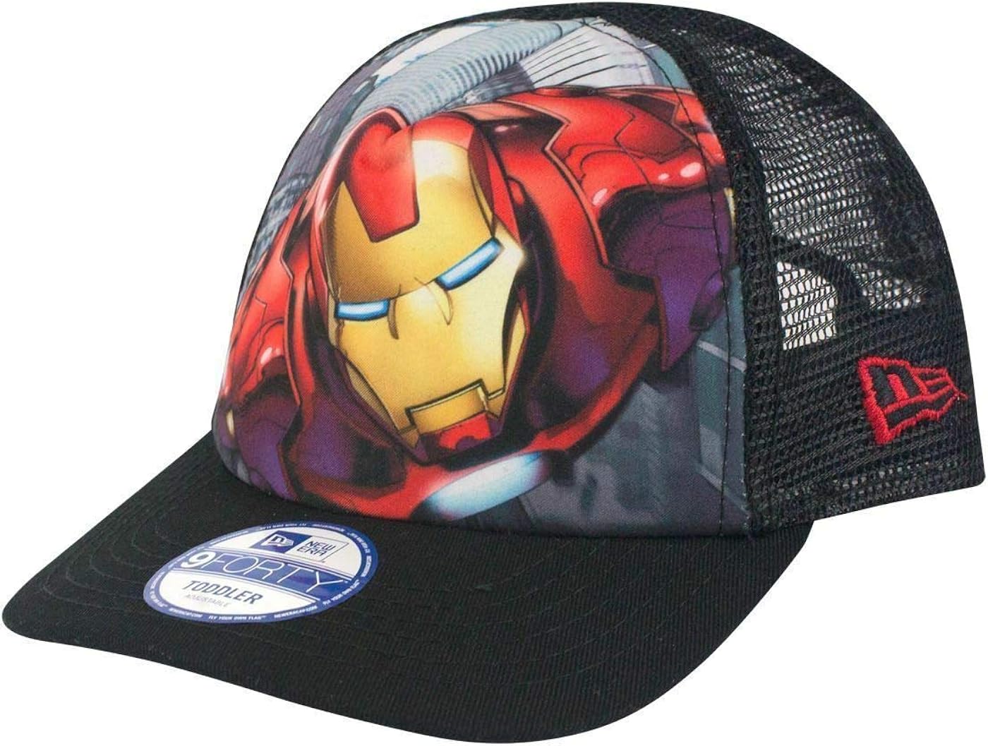 Unisex Kids Children Avengers Hero Iron Man Baseball Cap Snapback hip