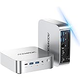 ACEMAGIC K1 Mini PC Win-dows 11 Pro Intel 12600H 16GB DDR4 RAM 512GB SSD | Beat 12450H up to 4.5 GHz Mini Desktop Computers Triple 4K Display Desktop Micro Small Pc with BT5.2/WiFi6/HDMI/USB3.2