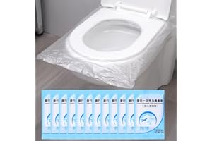 Portable Travel Toilet Seat Cover Mat Disposable Waterproof Universal Individually Wrapped Bathroom Toilet Seat Pads Cushion 