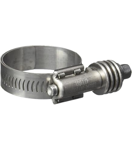 Breeze 9210 Aero-Seal Liner Clamps 10-Pack - For Silicone Hose (9/16" To 1-1/16" Diameter Range)