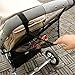 ARHSSZY Multi-Function Baby Stroller Accessory Portable Mesh Tuck Net Stroller String Bag Infant Stroller Organizer Bottle Diaper Bag Hanging Storage Universal Size