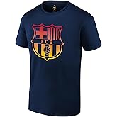 Icon Sports Spanish Soccer Unisex-Adult Icon Sports Officially Licensed Fc Barcelona Cotton T-Shirt - Unisex Adult