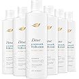 Dove Damage Therapy Shampoo 6-Pack, Coconut & Hydration, 24H Hydration for Revitalizing Dry, Damaged Hair, 12 Oz Ea