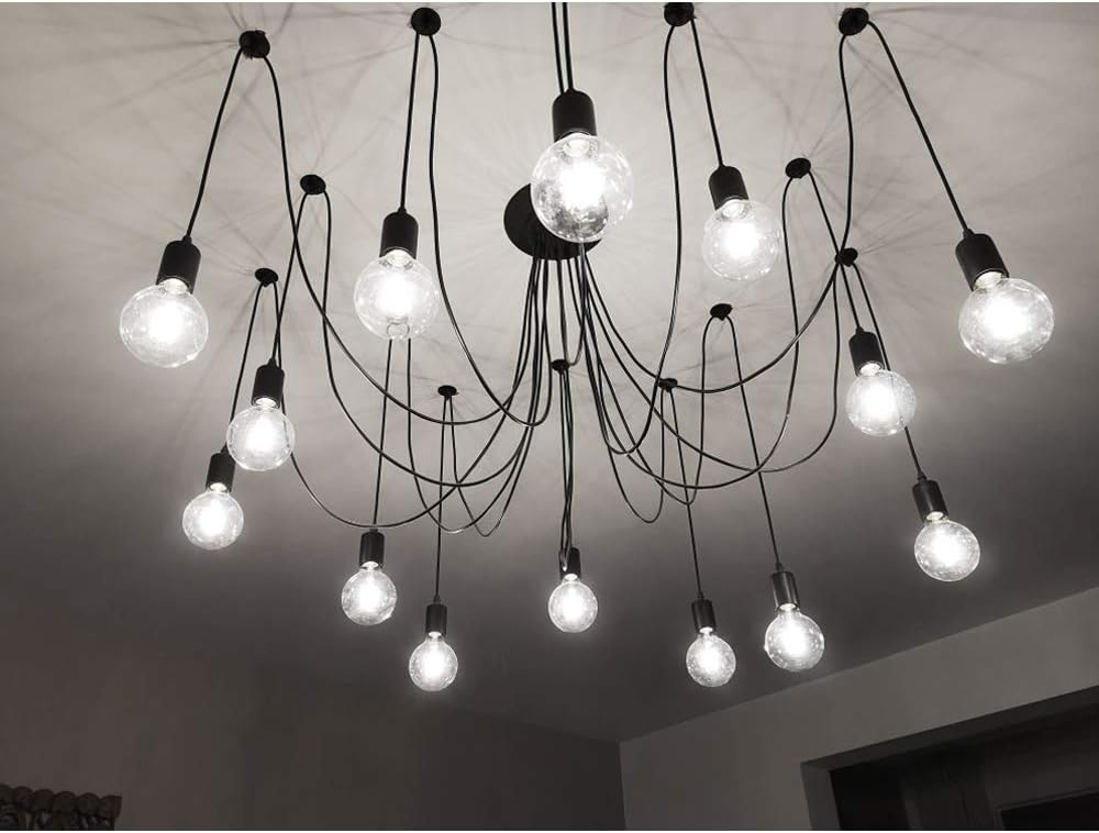 ZFQ 4W G80 (80mm) E27 LED Filament Glass Globe Cool White 6500K, 40 Watt Incandescent Bulb Equivalent - Image 5