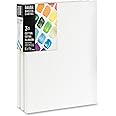 Liquitex BASICS Canvas, 3 pack, 12" x 16"