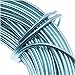 Aluminum Craft Wire 18 Gauge 39 Feet PEACOCK 42624 by Minor Details