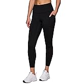 RBX Active High Waisted Squat Proof Ankle Length Leggings for Women, 7/8 Yoga Leggings with Pockets