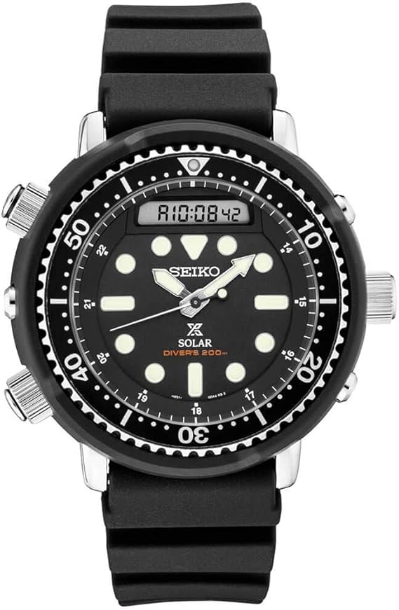 Seiko Prospex Divers Solar 200m Men's Watch Amazon.co.uk Watches