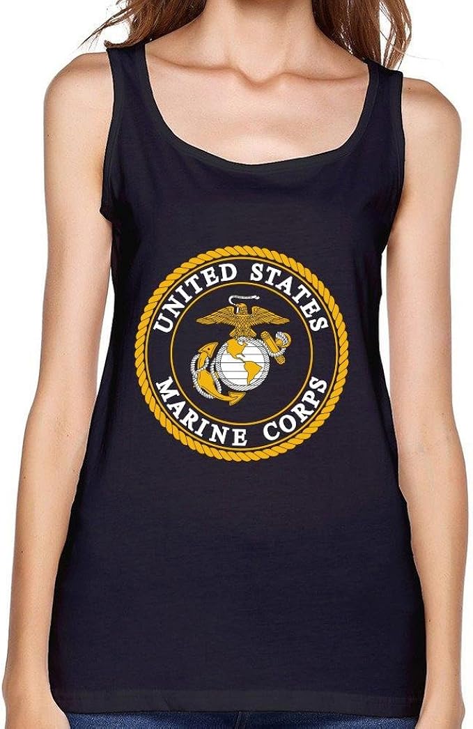 OMMIIY Women's Marine Corps Vest Tank Top (8934165495963