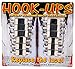 No Tie Shoelaces - Hook-Ups - Best Durable Elastic Shoelace Replacement For Kids, Seniors, Athletes & Runners - White, Black, & Customizable - A Must Have For Men & Women, Boys & Girls, & The Elderly