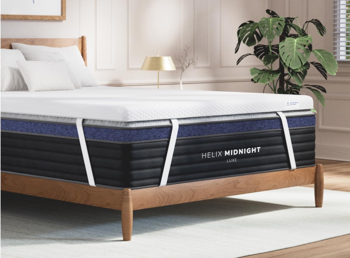 Photo 1 of * FACTORY SEALED* Helix Premium Memory Foam Mattress Topper with GlacioTex™ - Soft - King
