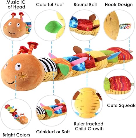 lightdesire musical caterpillar toy