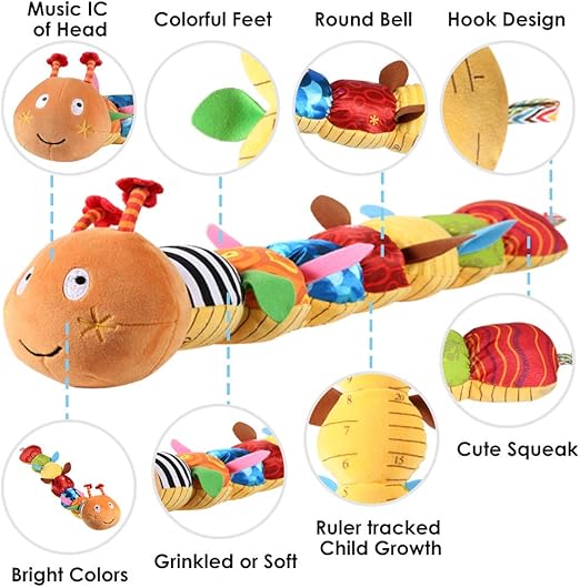 musical caterpillar baby toy