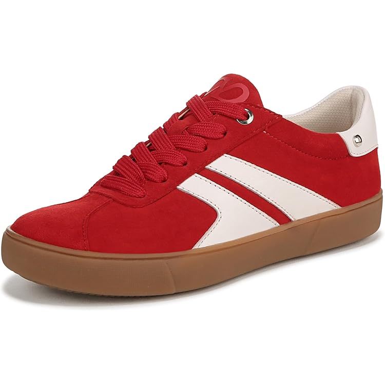 (取寄) ナチュラライザー レディース シェイ Naturalizer women Shay Pepper Red Leather Naturalizer Women's Shay Lace Up Fashion Sneaker, Champagne