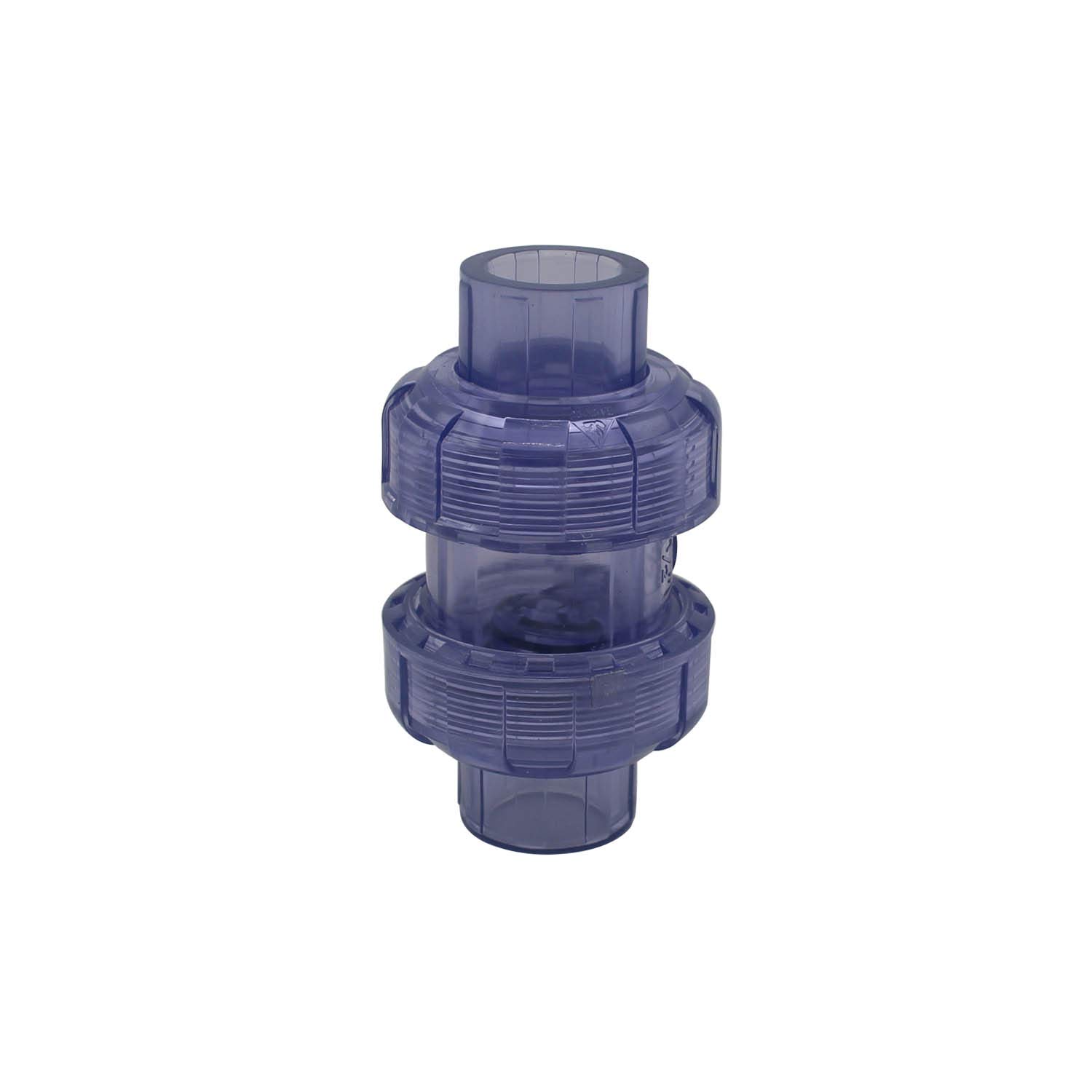 Drain Non Return Valve for Sewer Pipe PVC Pool Valve Inner Diameter 20 25 32 40 50 63mm Check Valve Anti Return Valve Plumbing (Inner Diameter 40mm)