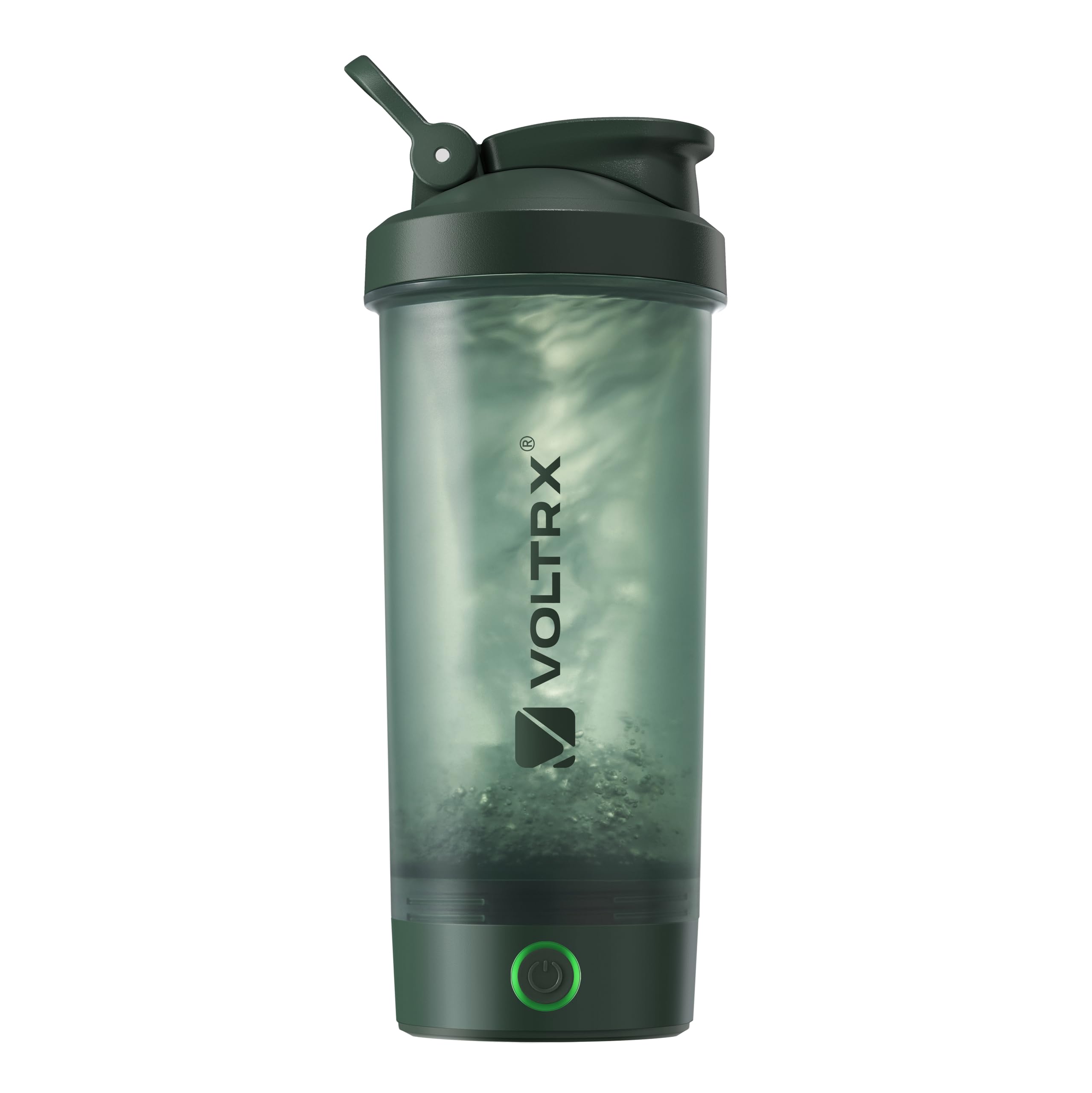VOLTRX Protein Shaker Bottle, Titanus USB C Rechargeable Electric Protein Shake Mixer, Shaker Cups for Protein Shakes and Meal Replacement Shakes, BPA Free, 24oz