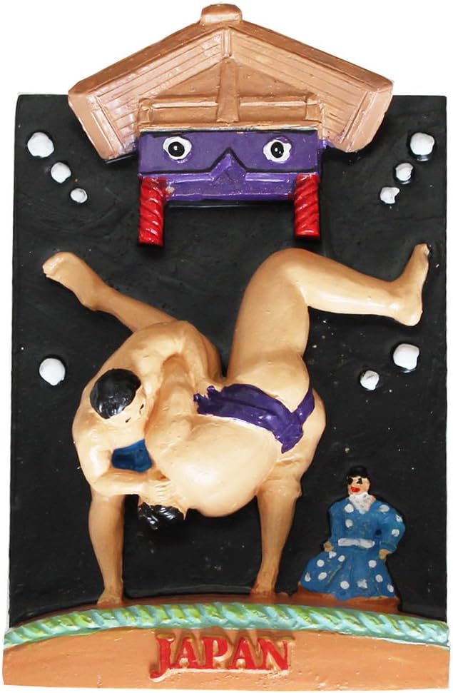 Japanese Sumo Design Magnet