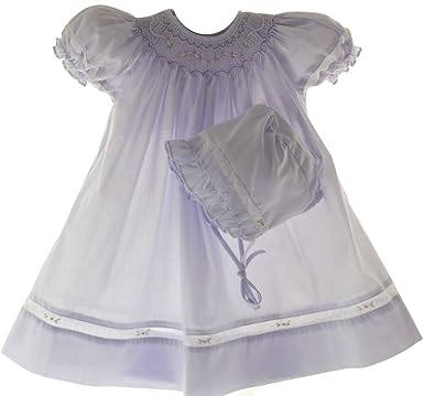 infant smocked dresses