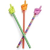 Learning Resources Patterned Hand Pointers, Classroom Helper, Assorted Colors, Set of 3, Ages 3+