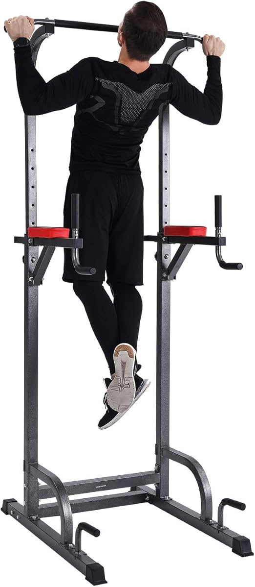 Power Tower MultiFunction Pull Up Bar for