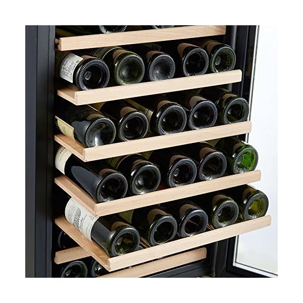 Kalamera-42-Cuft-50-Bottle-Compressor-Wine-Refrigerator-Single-Zone-with-Touch-Control-Stainless-Steel-Door-and-Handle-KRC-52SZF