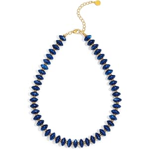 ACAUTO Acrylic Beaded Necklace for Women,Beach Strand Jewelry Gifts | Statement Necklace,Cute Trendy Handmade Jewelry for Wom
