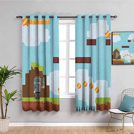 N / A Decoración de la Sala Blackout Shades Videojuegos Arcade World